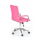 Кресло компьютерное HALMAR GONZO 2 розовый/хром